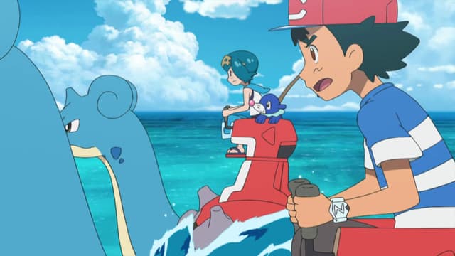 Hej, ho ho! Naprzód, Popplio!